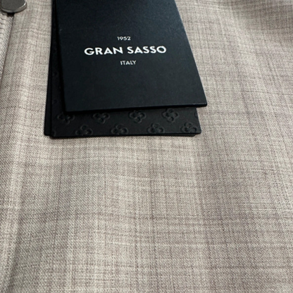 Gran Sasso Cardigan Zip Jacket (Beige) (New)