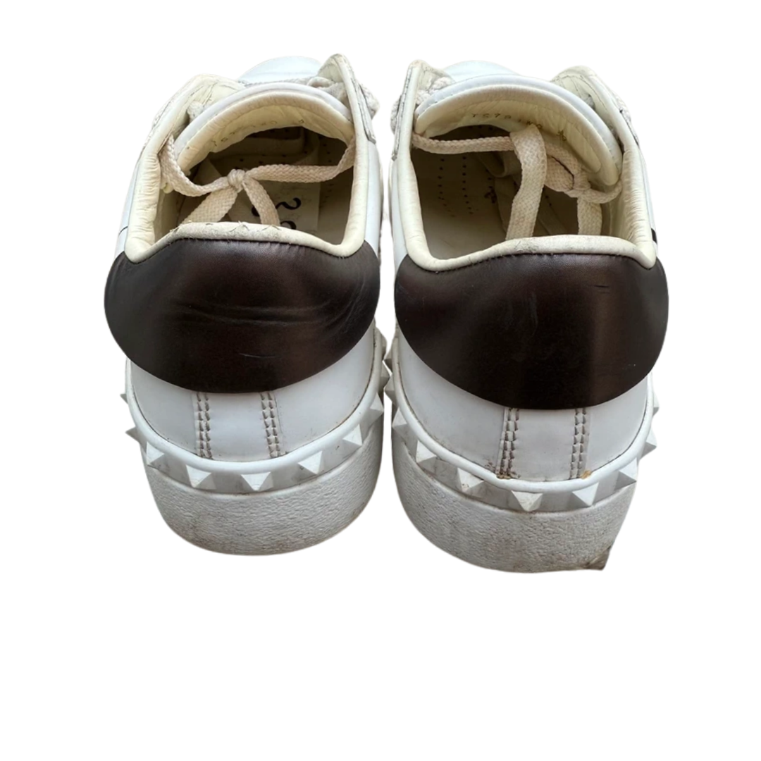 Valentino Garavani Open Sneakers (White Gold) (Women's)