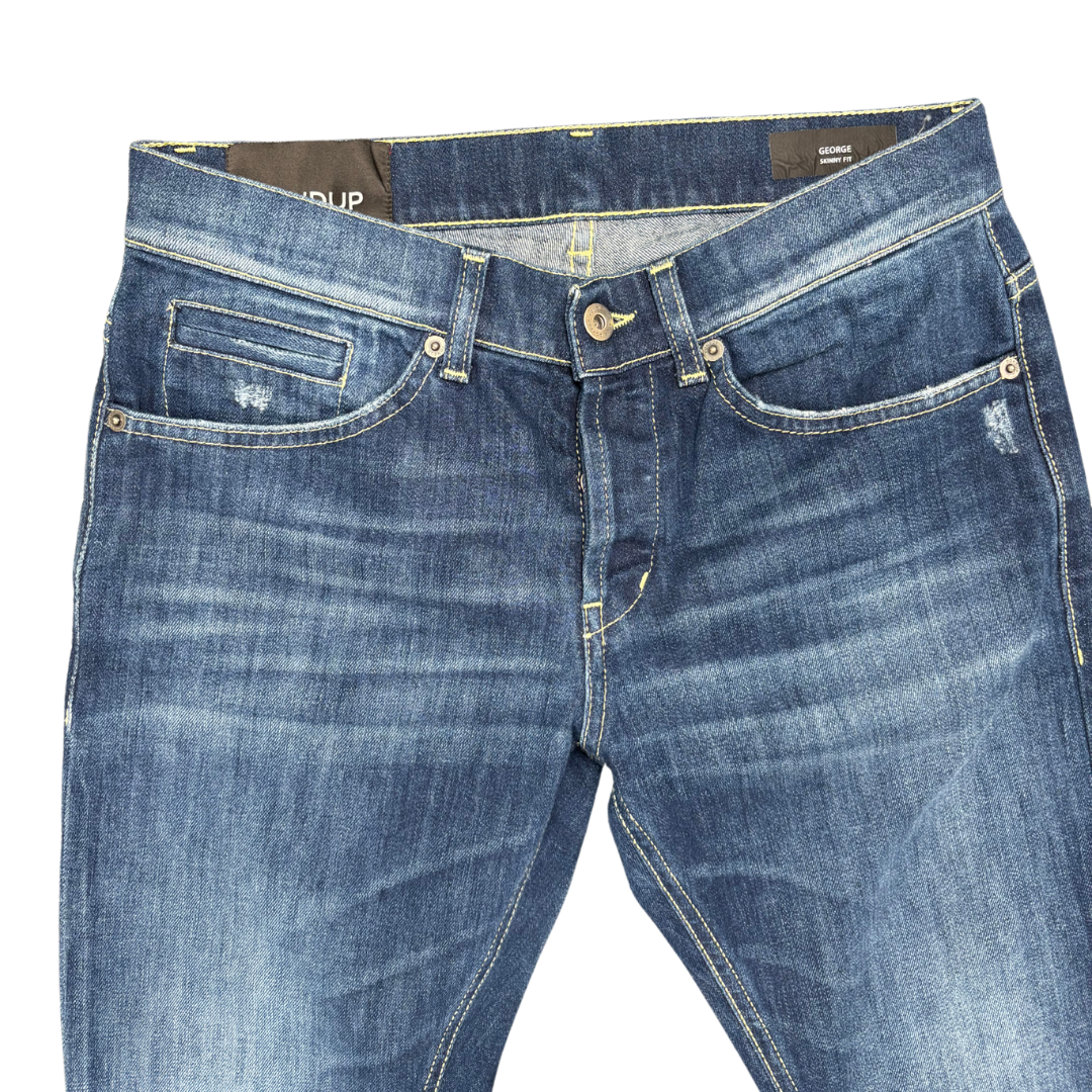 Dondup George Skinny Fit Jeans (Navy)