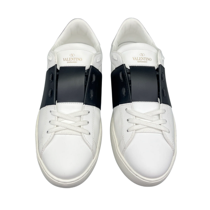 Valentino Garavani Open Sneakers (White Black)