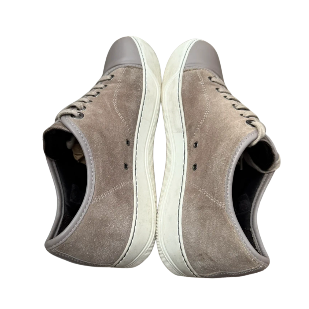 Lanvin Cap Toe Sneakers (Beige)