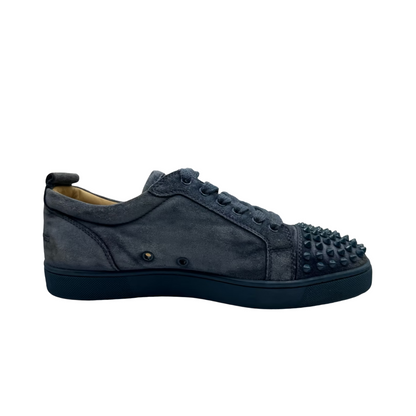 Christian Louboutin Louis Junior Spike Sneakers (Blue)