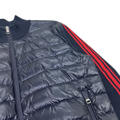 Moncler Maglia Down Cardigan Jacket (Navy)