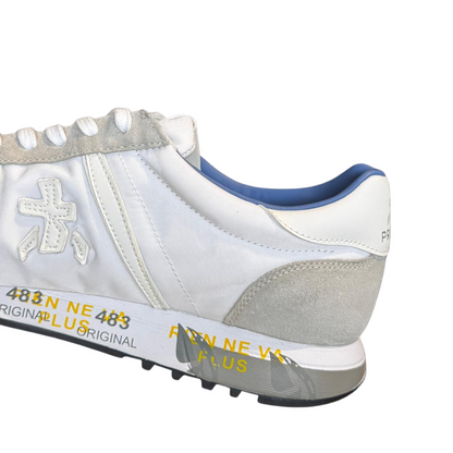 Premiata NOUS 6655 Sneakers (White Grey) (New)