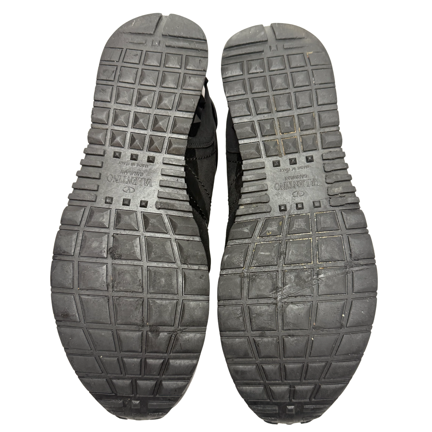 Valentino rockrunner sneakers (black)