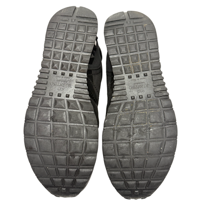 Valentino rockrunner sneakers (black)