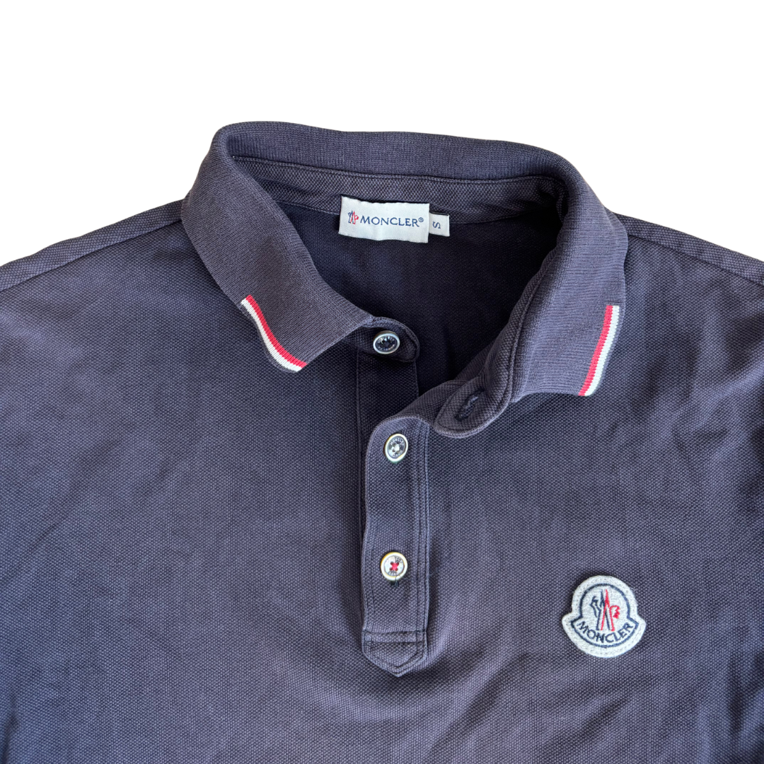 Moncler Maglia Polo Shirt (Navy)