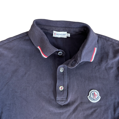 Moncler Maglia Polo Shirt (Navy)
