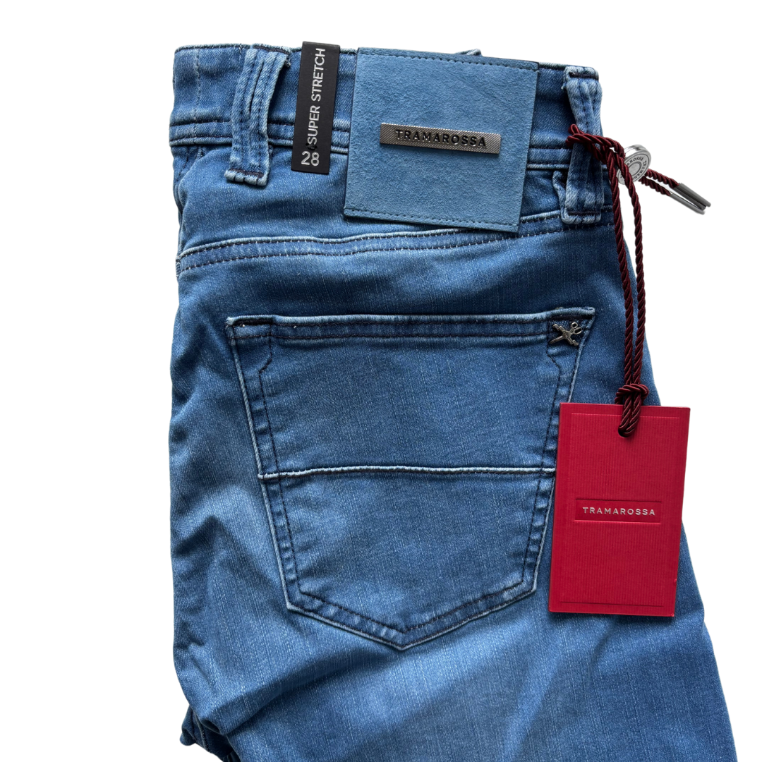Tramarossa Michelangelo Slim-fit Jeans (Blue) (New)