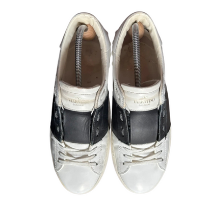 Valentino Garavani Open Sneakers (White Black)