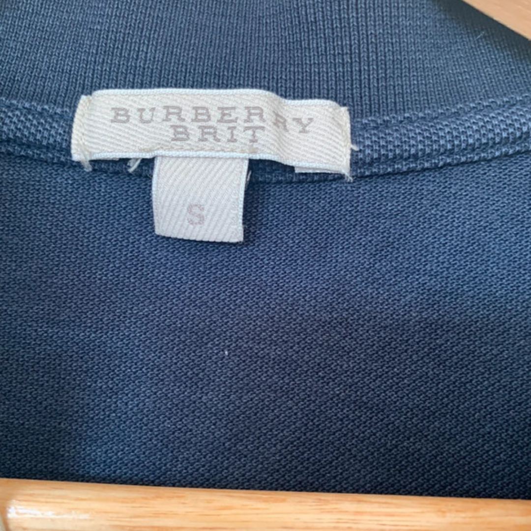 Burberry Polo Shirt (Navy)