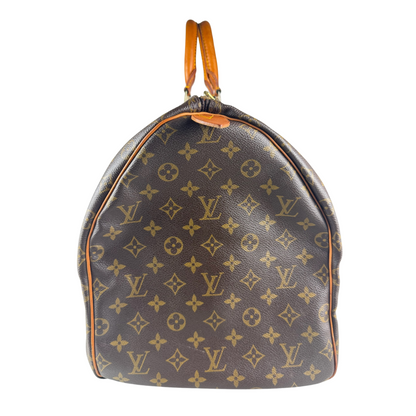 Louis Vuitton Keepall 55 Bag (Brown) (Vintage)