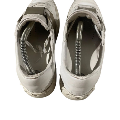 Valentino Garavani Open Sneakers (White Bronze) (Women's)