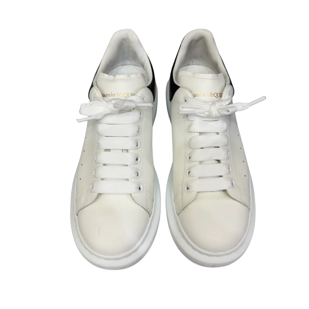 Alexander Mcqueen Sneakers (White Black) (Women's)