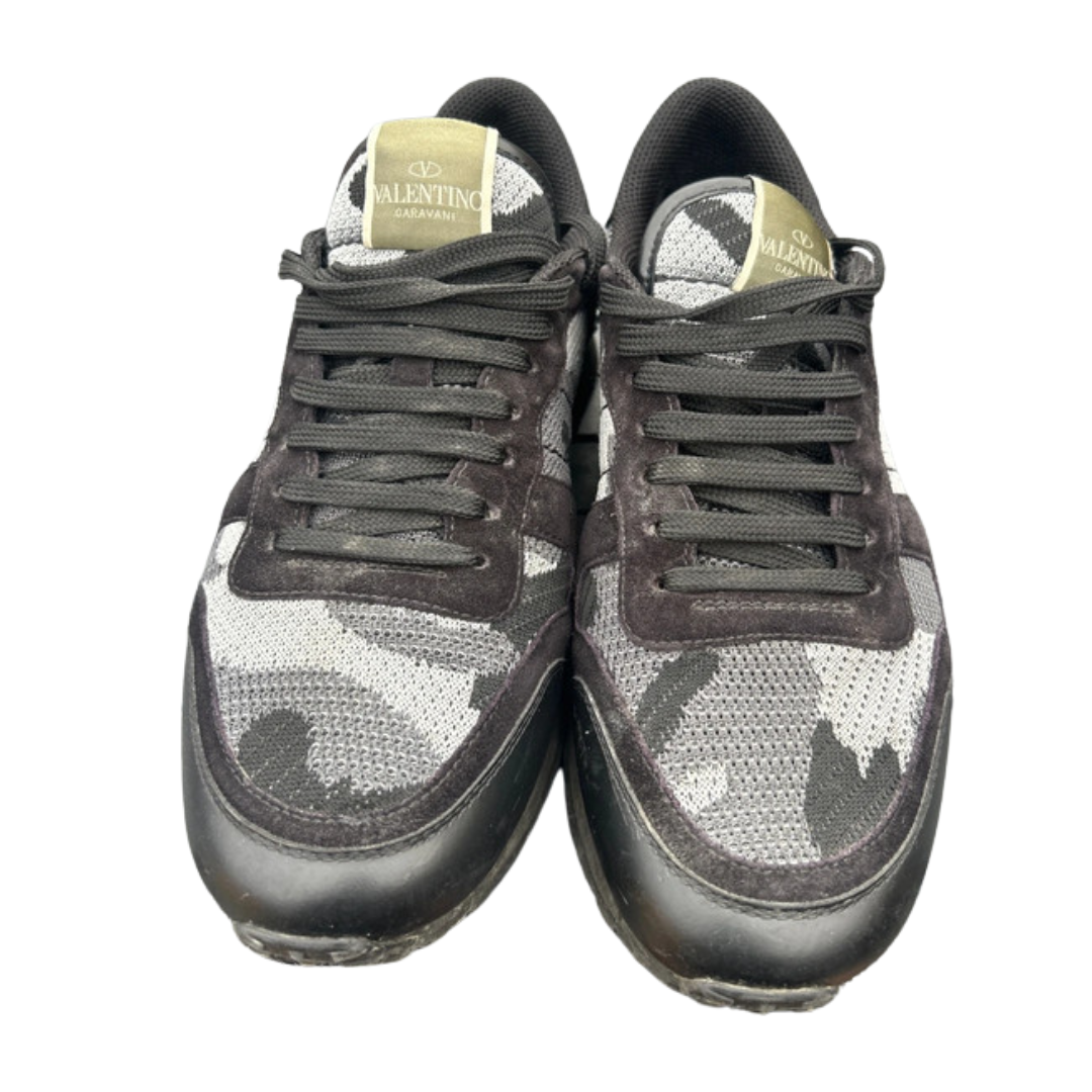 Valentino Garavani Rockrunner Sneakers (Black)