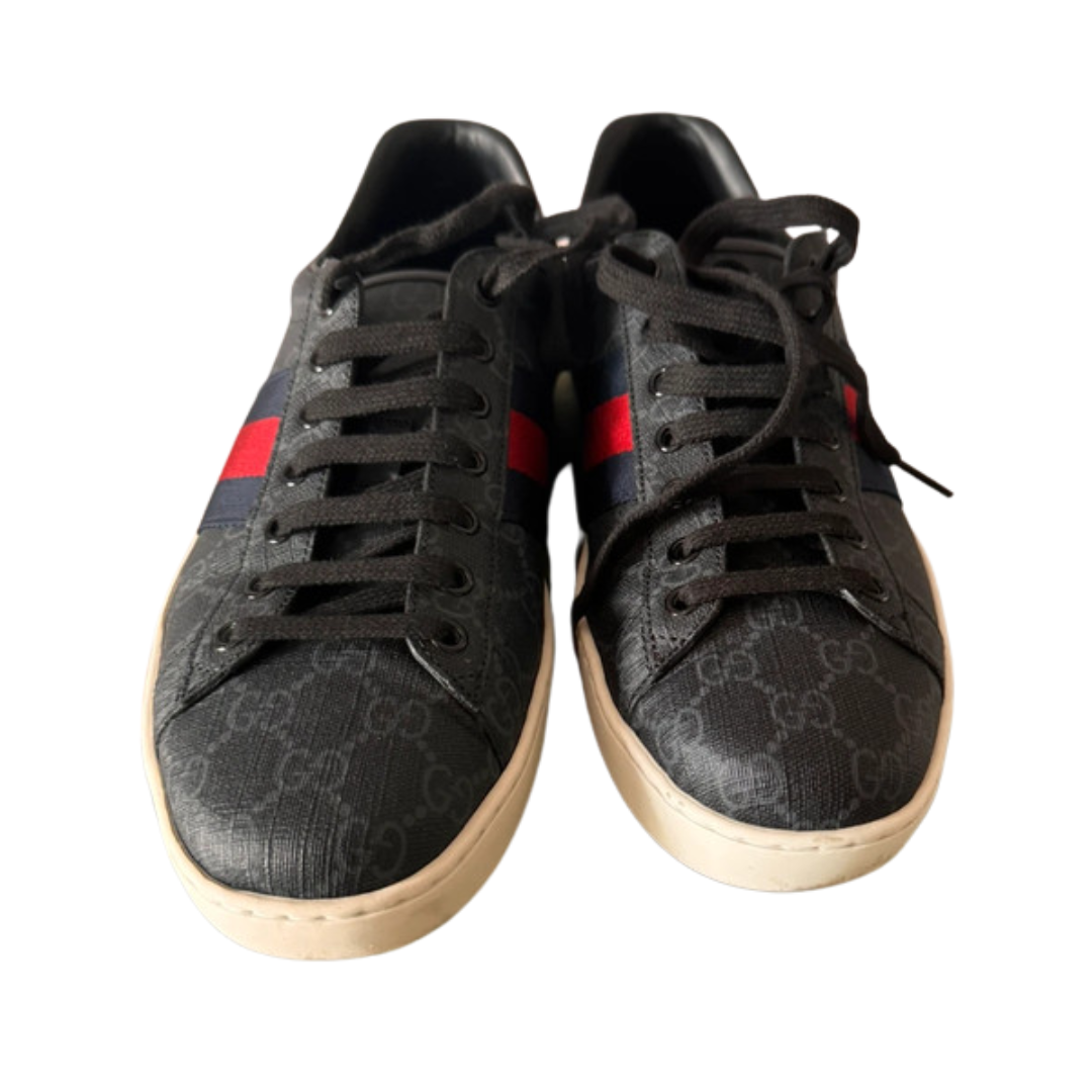 Gucci Ace Sneakers (Black)