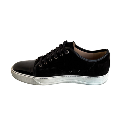 Lanvin Cap Toe Sneakers (Black)