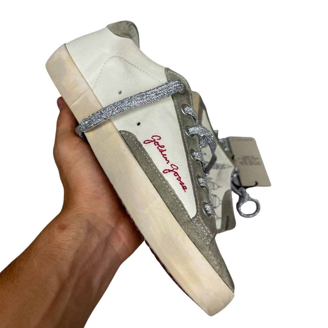 Golden Goose Superstar Special Edition Sneakers (City Grey) (New) (Womens)