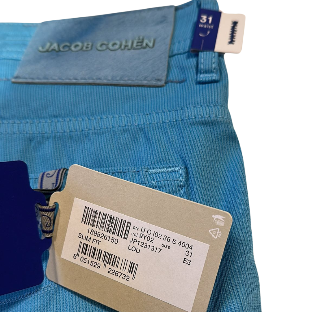 Jacob Cohën Lou Bermuda Shorts (Blue) (New)