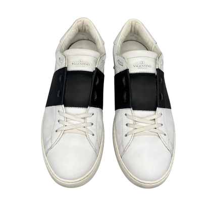 Valentino Garavani Open Sneakers (White Black)