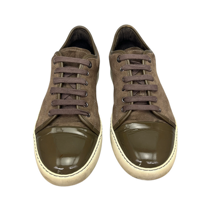 Lanvin Cap Toe Sneakers (Brown)
