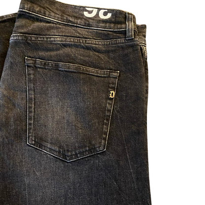 Dondup Icon Regular Fit Jeans (Black)