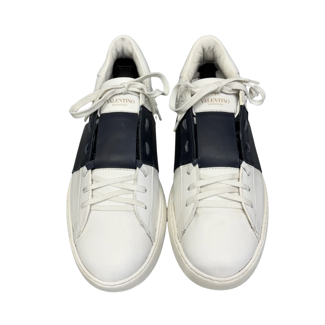 Valentino Garavani Open Sneakers (White Black)