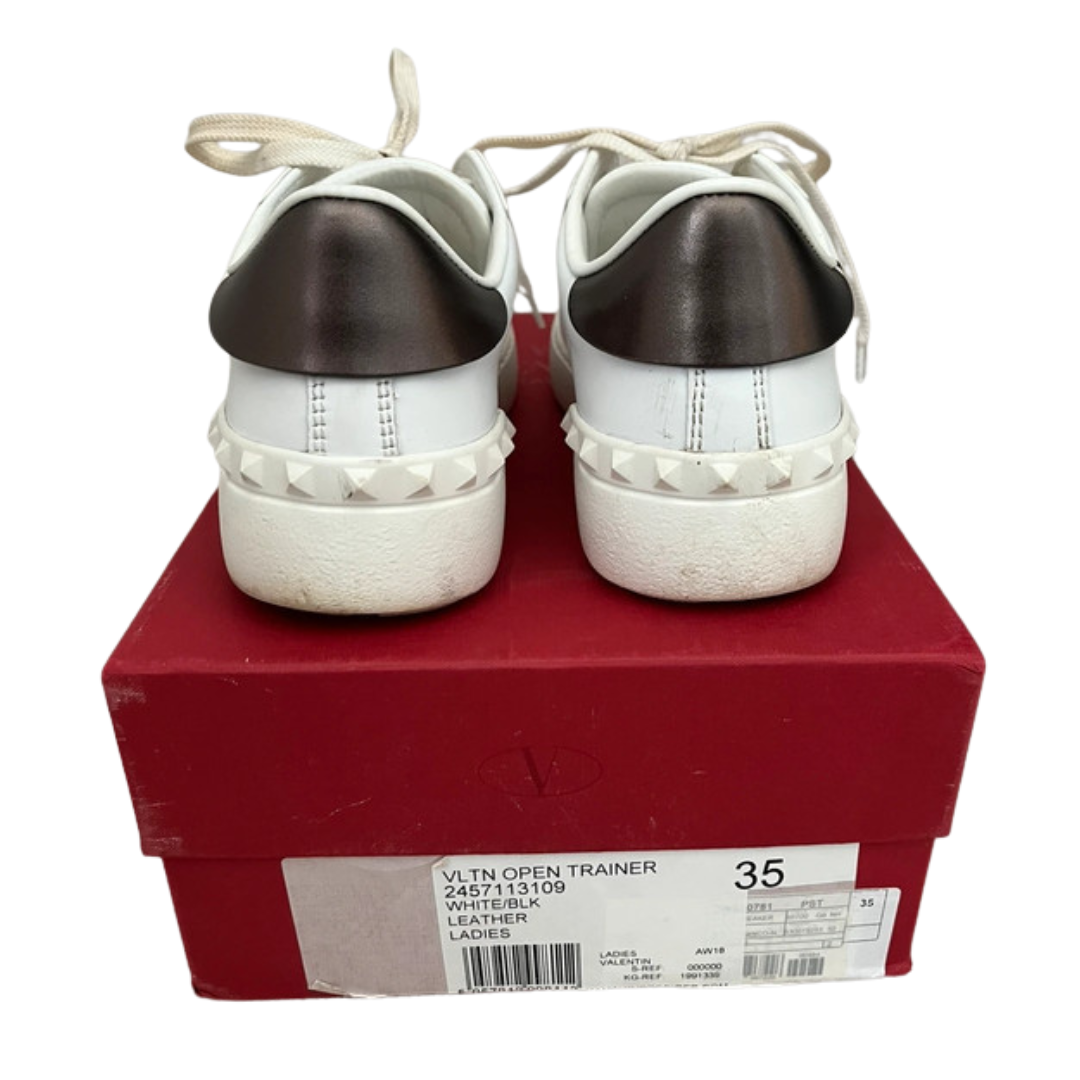 Valentino Garavani Open VLTN Sneakers (White) (Womens)