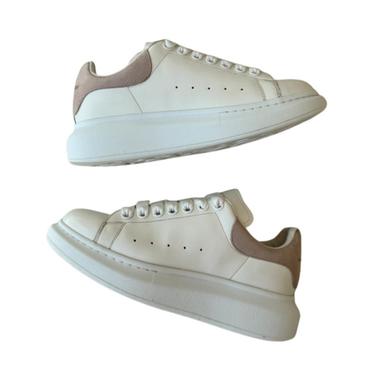 Alexander Mcqueen Sneakers (White Pink) (Womens)