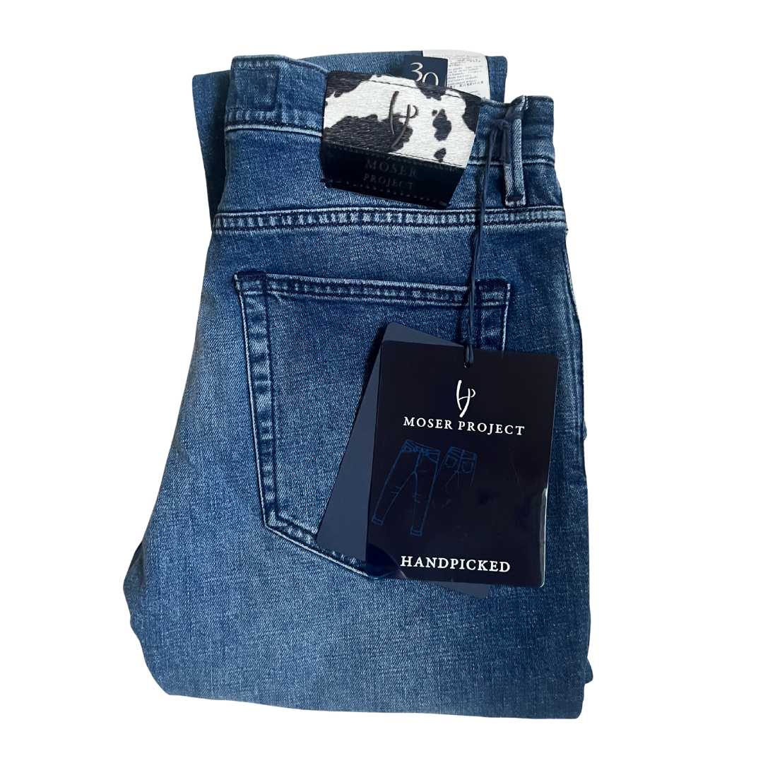 Handpicked Milano Special Edition Slim Fit Jeans (Navy) (New)