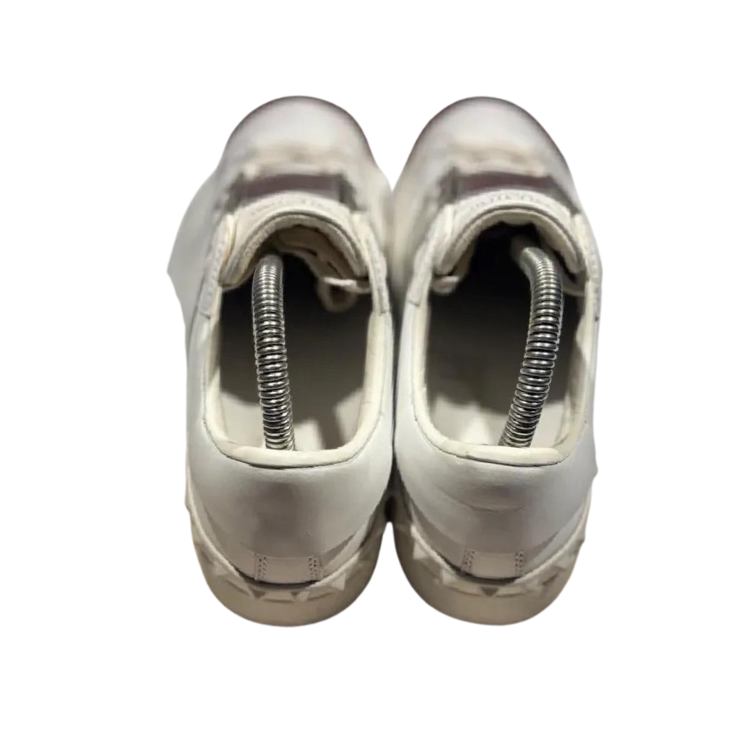 Valentino Garavani Open Sneakers (White Silver) (Womens)