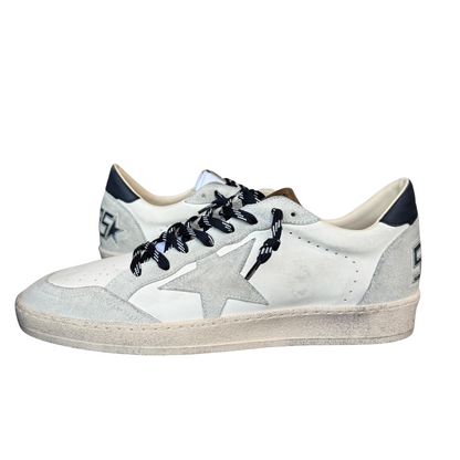 Golden Goose Ballstar Sneakers (White Grey) (New)