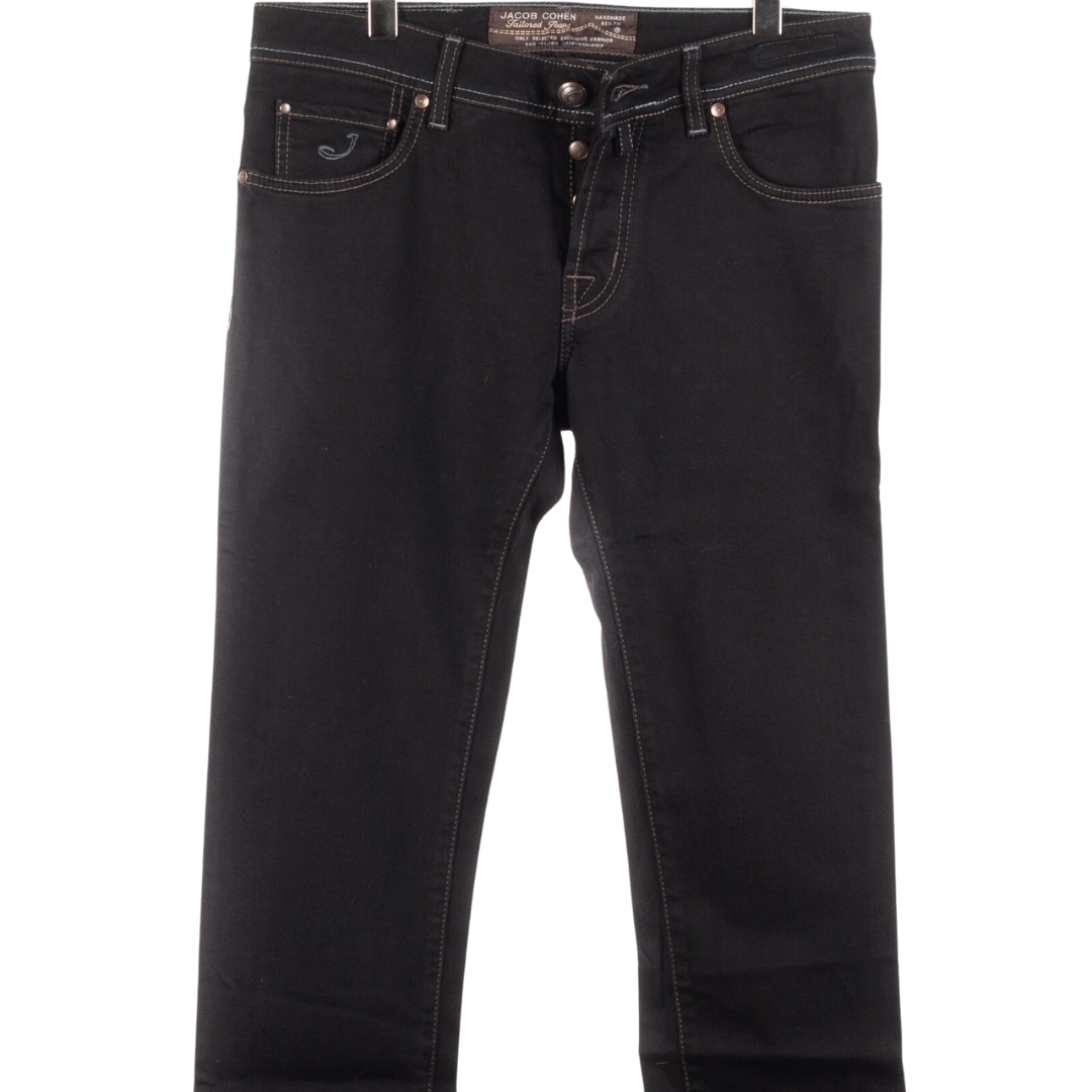 Jacob Cohën 622 Slim Fit Jeans (Black) (New)