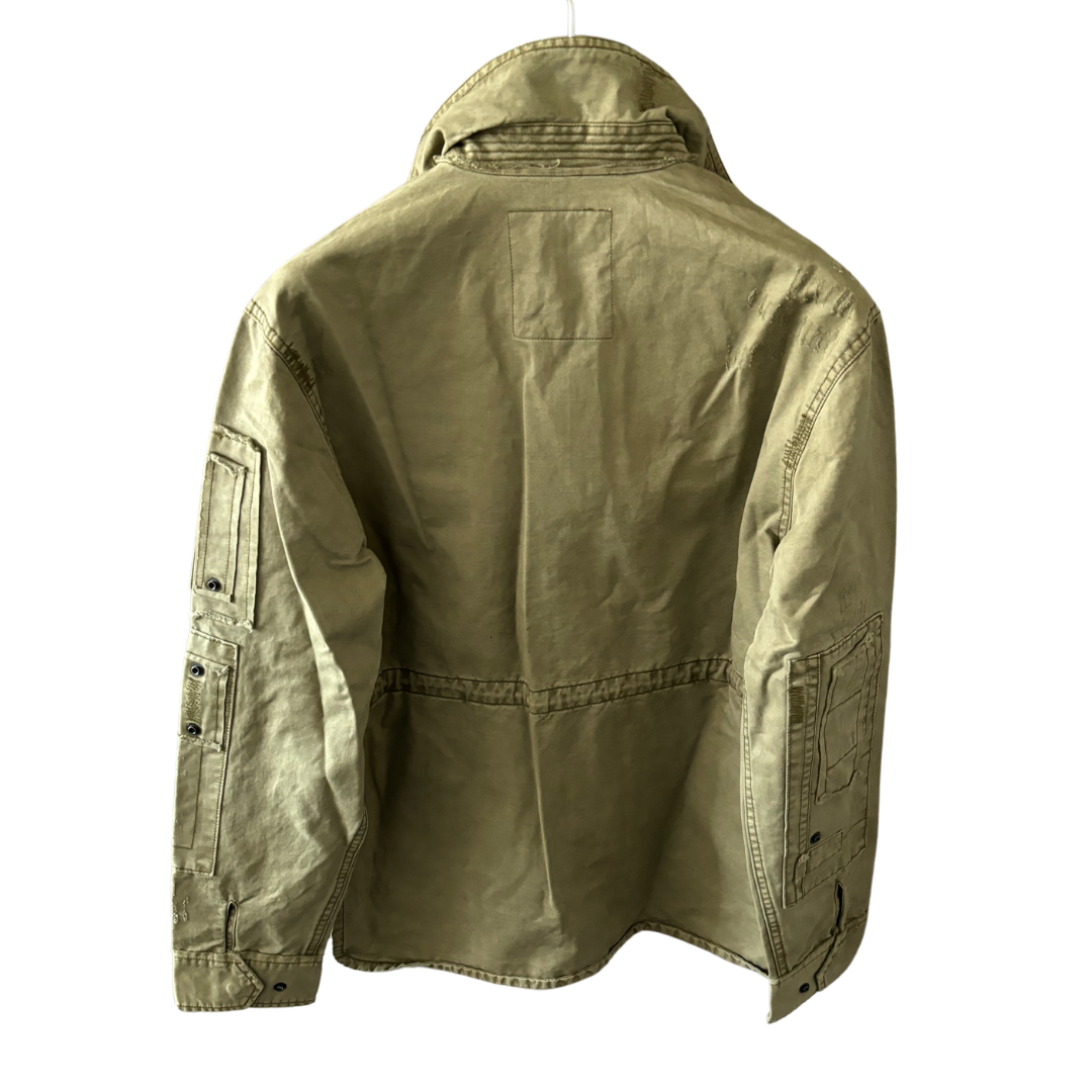 Zadig & Voltaire Field Jacket (Military Green) (Distressed Design) (New)