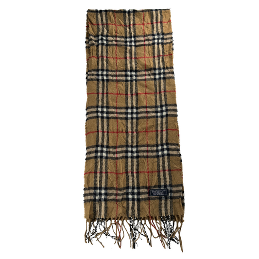 Burberry Scarf (Beige) (Vintage)