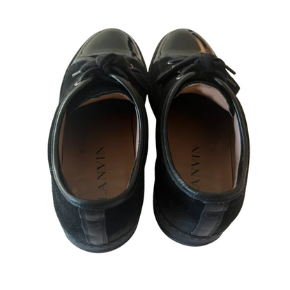 Lanvin Cap Toe Sneakers (Black)