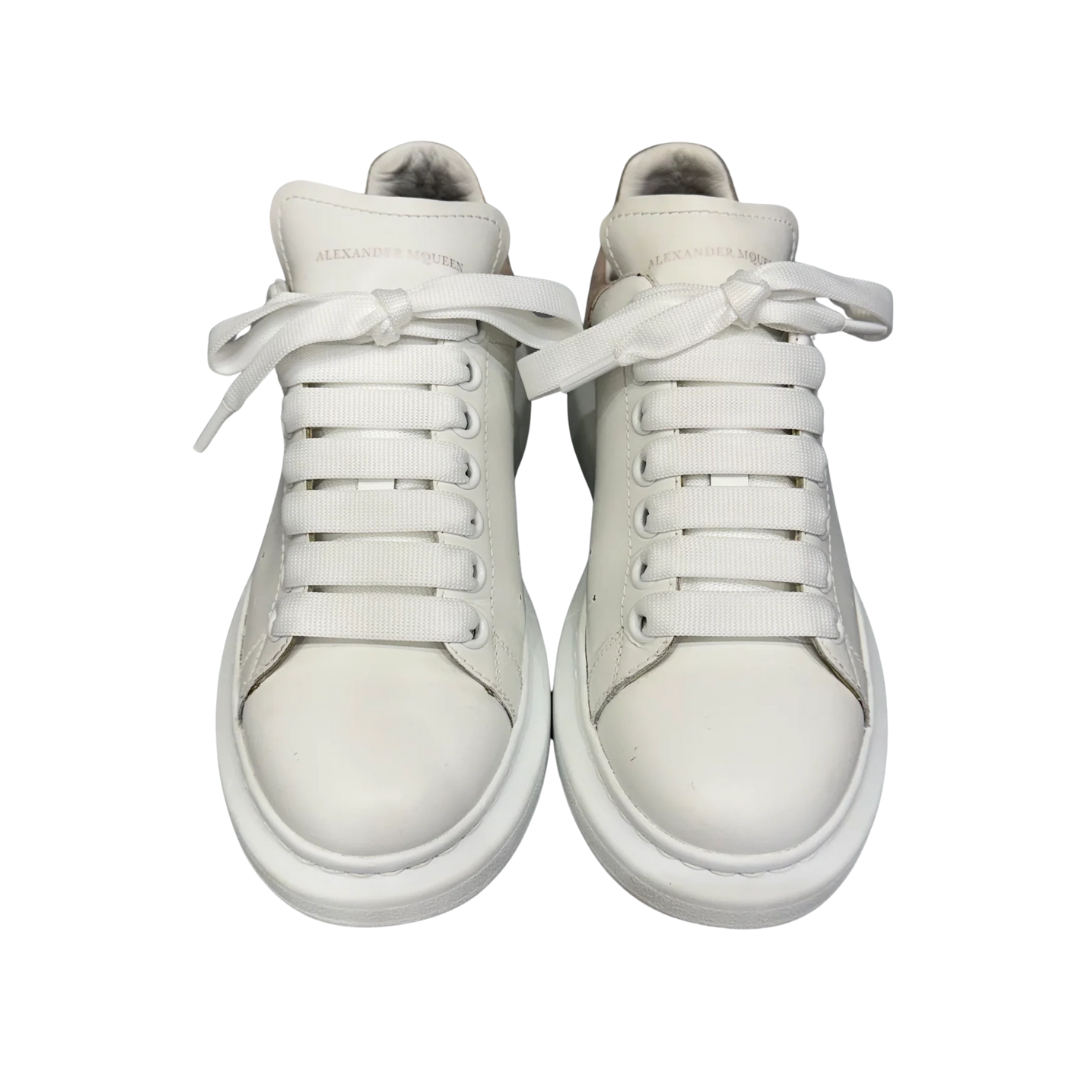 Alexander Mcqueen Sneakers (White Pink) (Women's)