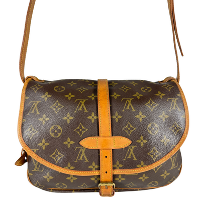 Louis Vuitton Saumur 30 Monogram Handbag (Brown) (Vintage)