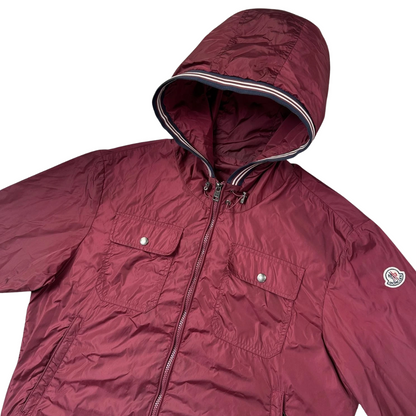 Moncler Jeanclaude Windbreaker Jacket (Burgundy)