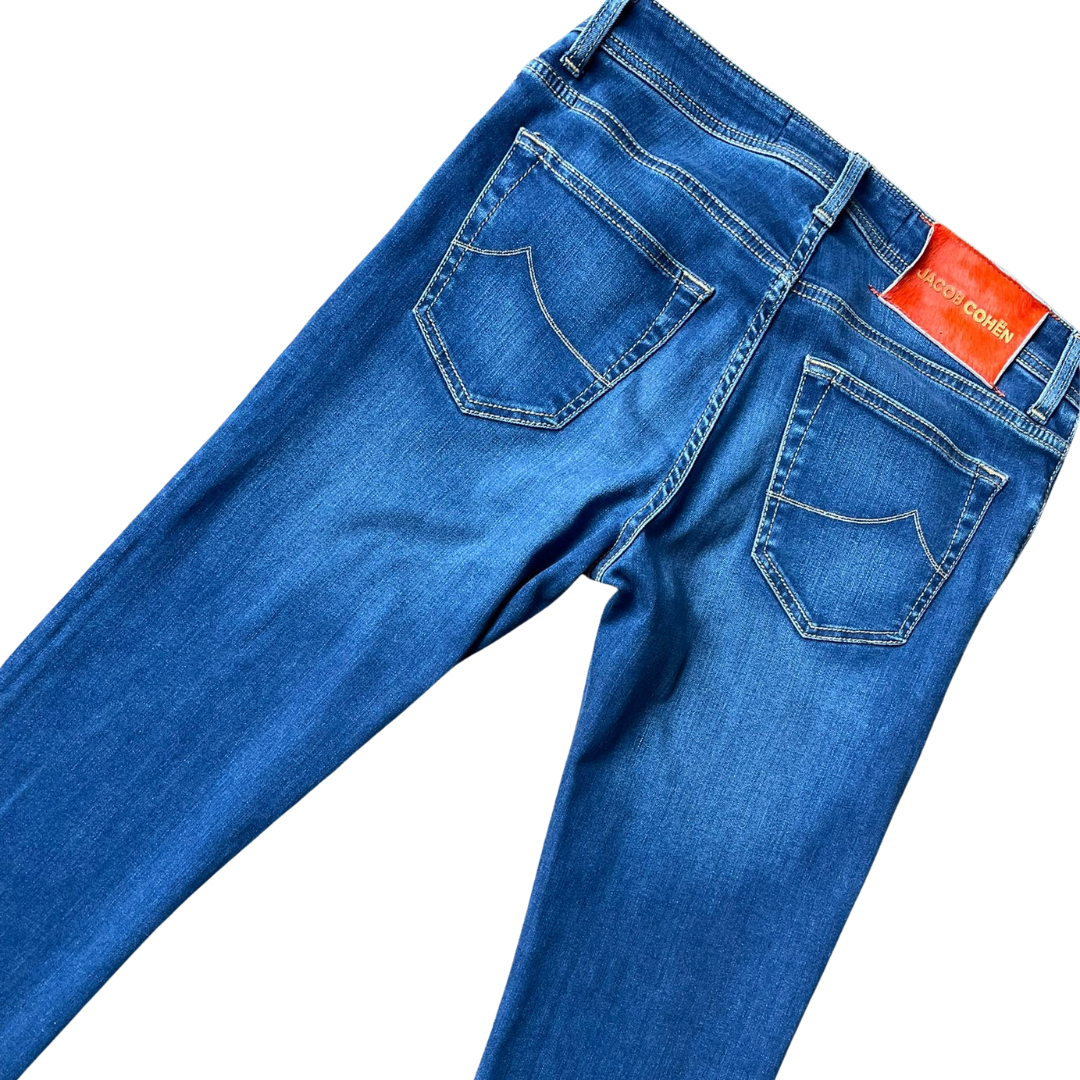 Jacob Cohën Nick Slim Fit Jeans (Navy)