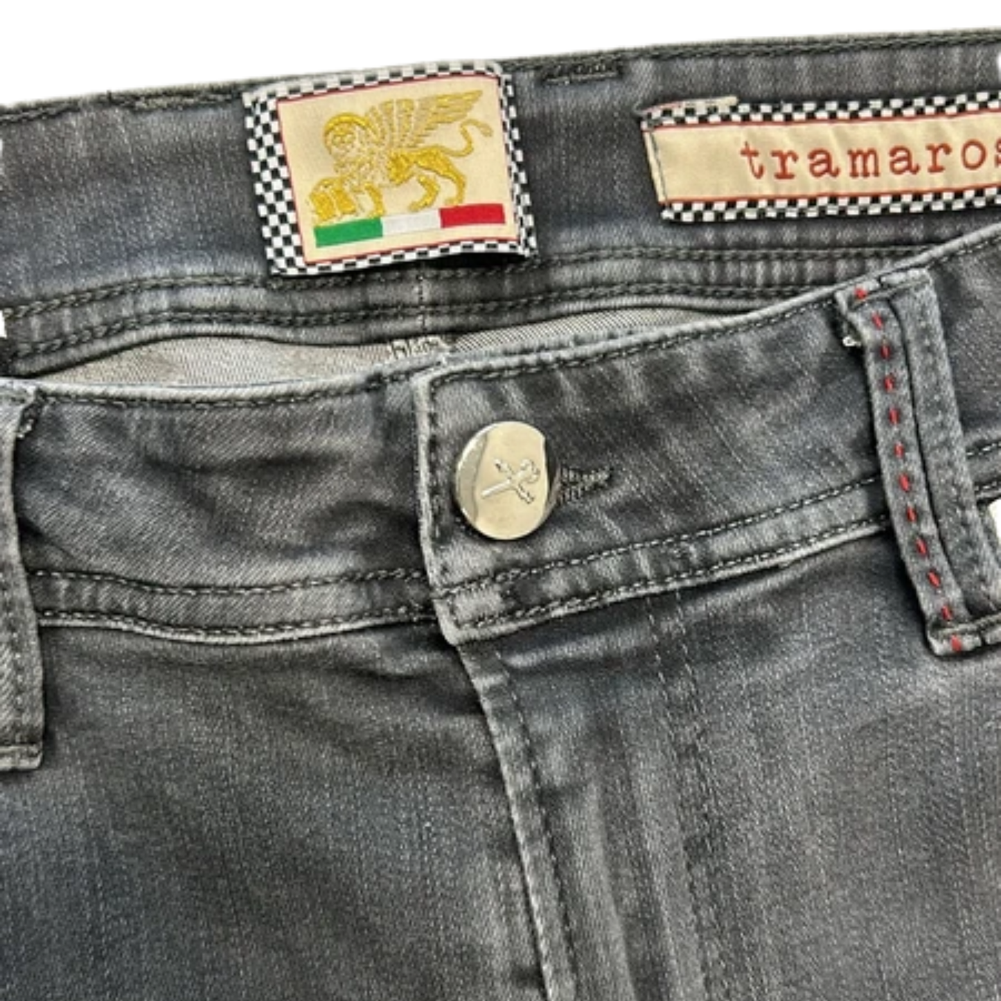 Tramarossa Leonardo Slim Fit Jeans (Gray)