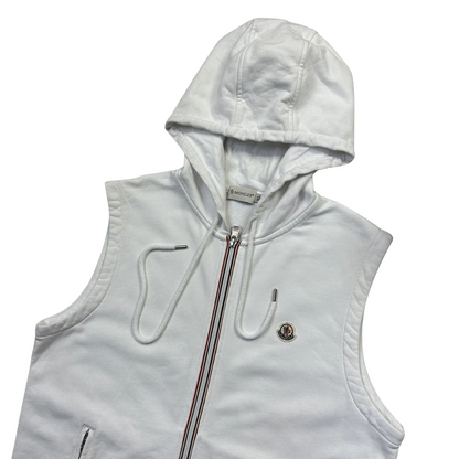 Moncler Maglia Gilet Vest (White)
