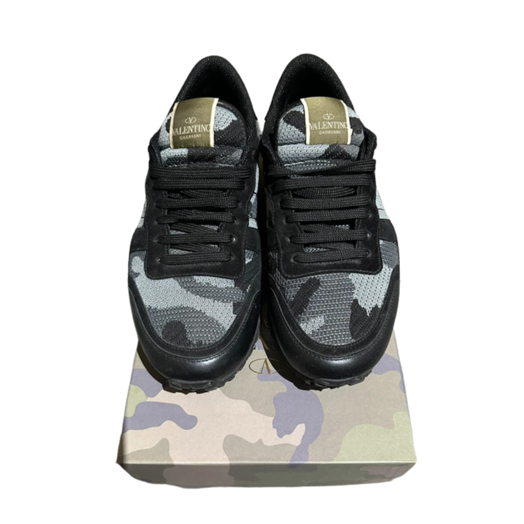 Valentino Garavani Rockrunner Sneakers (Black)