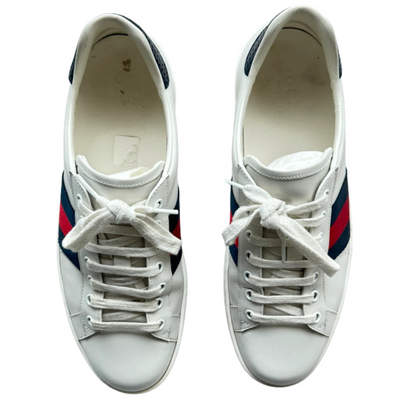 Gucci Ace Sneakers (White)