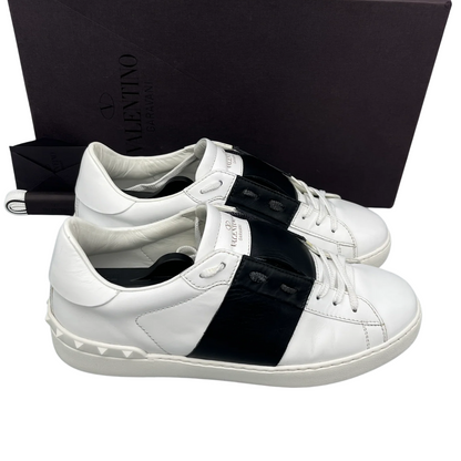 Valentino Garavani Open Sneakers (White Black)