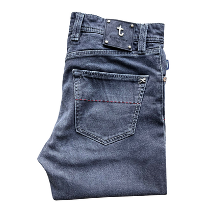 Tramarossa Leonardo Slim-fit Jeans (Dark Grey)