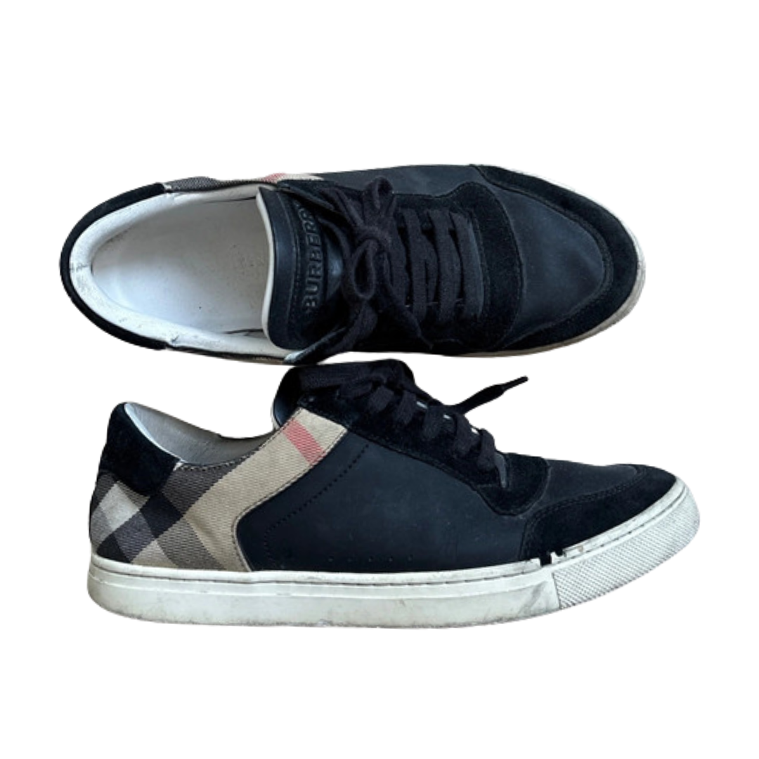 Burberry Checkered Low Sneakers (Black)