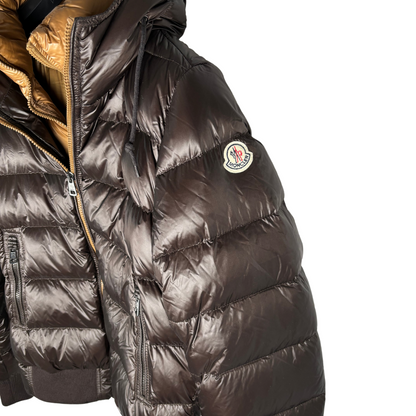 Moncler Marque Down Jacket (Brown)