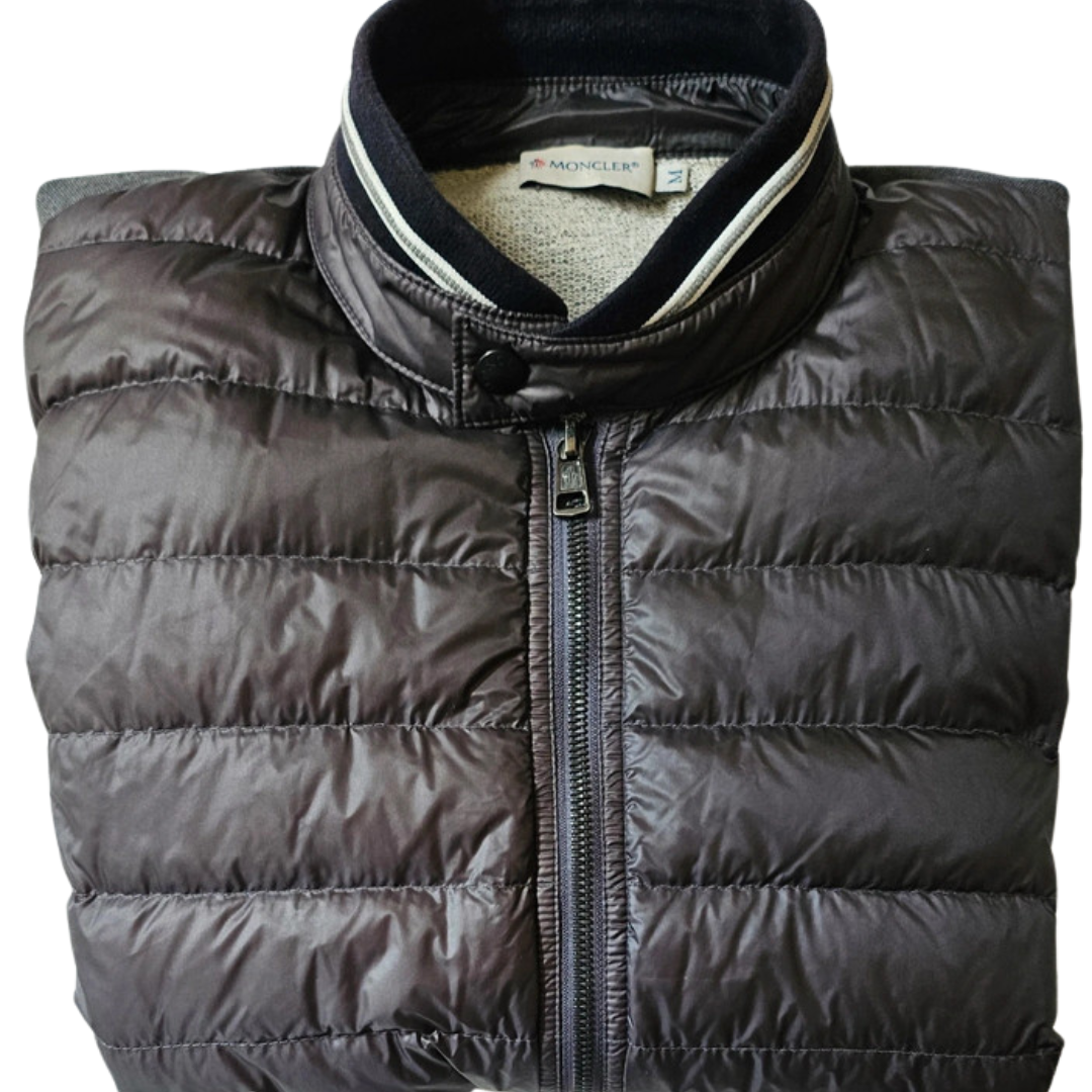 Moncler Maglia Cardigan Jacket (Grey)