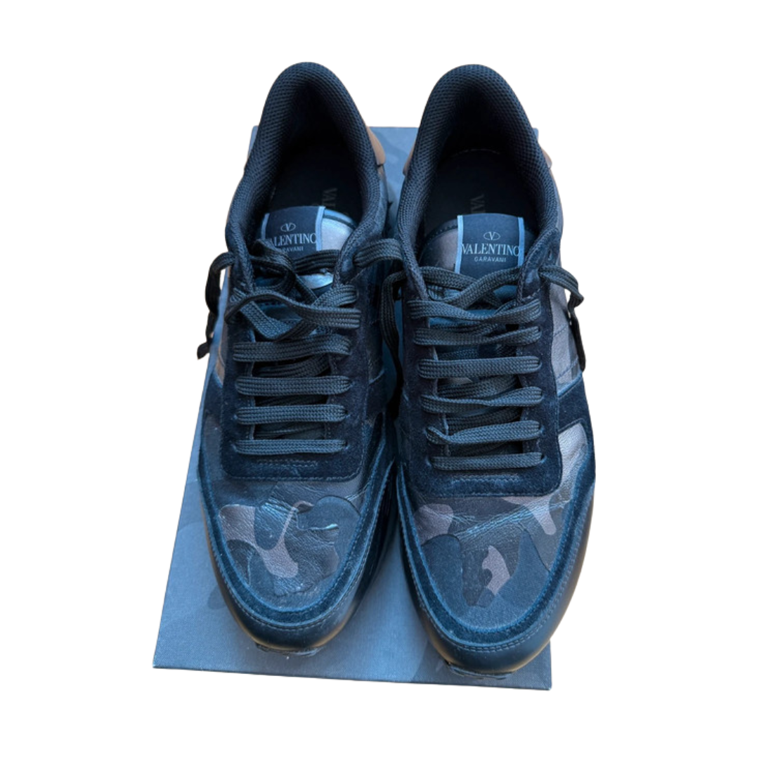 Valentino Garavani Rockrunner Sneakers (Black)
